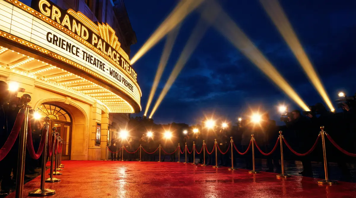 hsck 首映红毯盛典现场